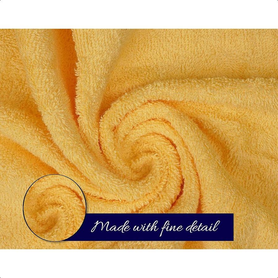 Classic Hand Towels Pack of 10 16 x 28 Inches 100 Ring Spun Cotton Light Weight er Absorbent Fast Drying Towels for use in Bath