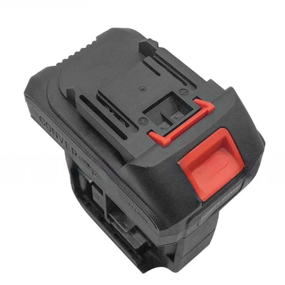 Dual Battery Adapter Converter For Chainsaw Power Tool Accessories Plastic Efficient Power Sharing Battery Converter