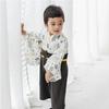 Hakama romper and socks front for size Koguma [Augelute] set, opening, boys, baby, 80,