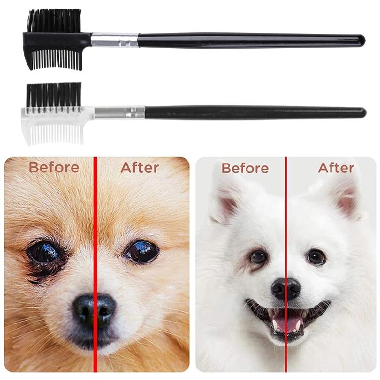 Double-sided Dog Eye Comb Double for Head Grooming Brush Multipurpose Tool for P