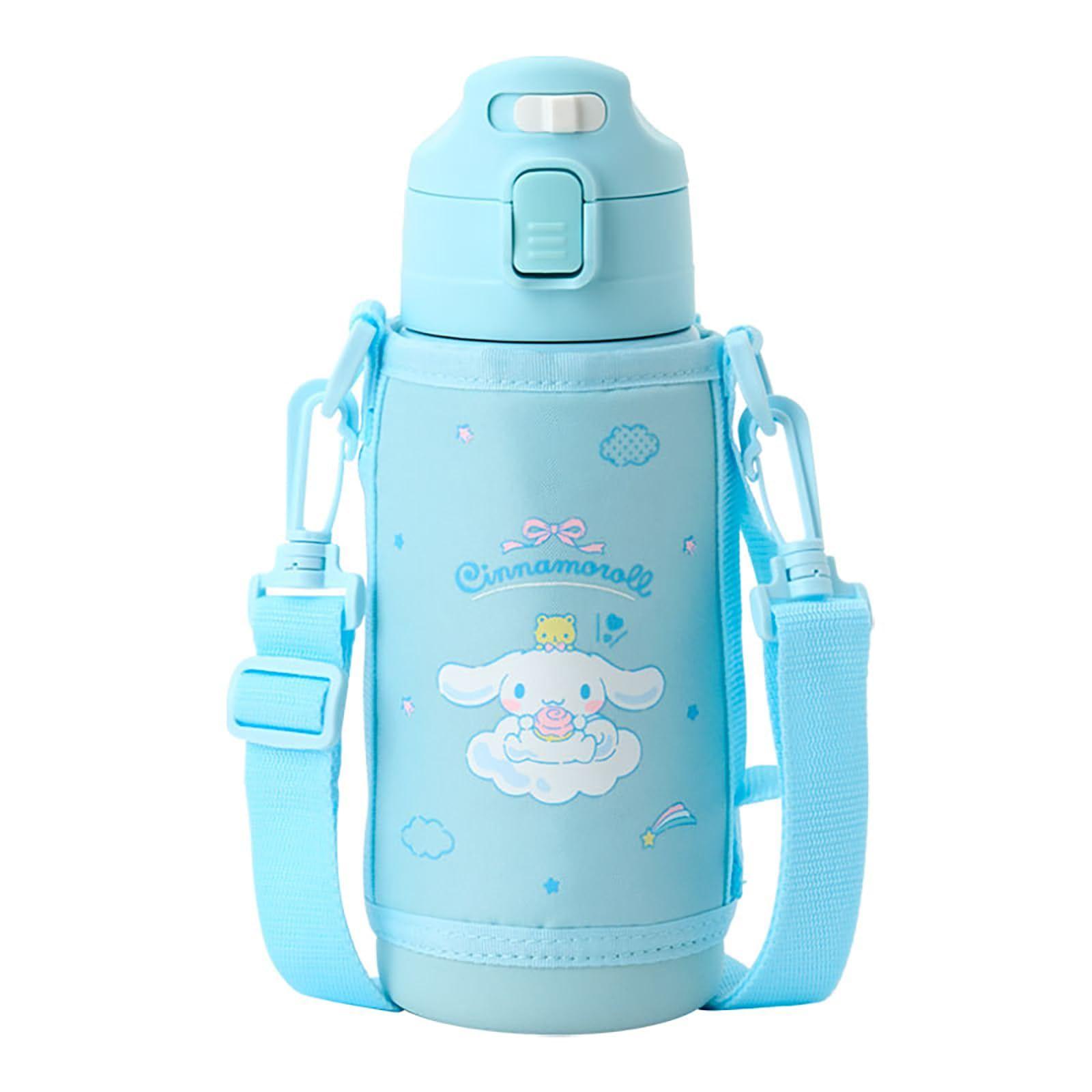 Used Sanrio (SANRIO) 2WAY Stainless Steel Bottle Cinnamoroll Children For Both Hot and Cold Insulation Capacity: 620mL when using a cup 670mL when
