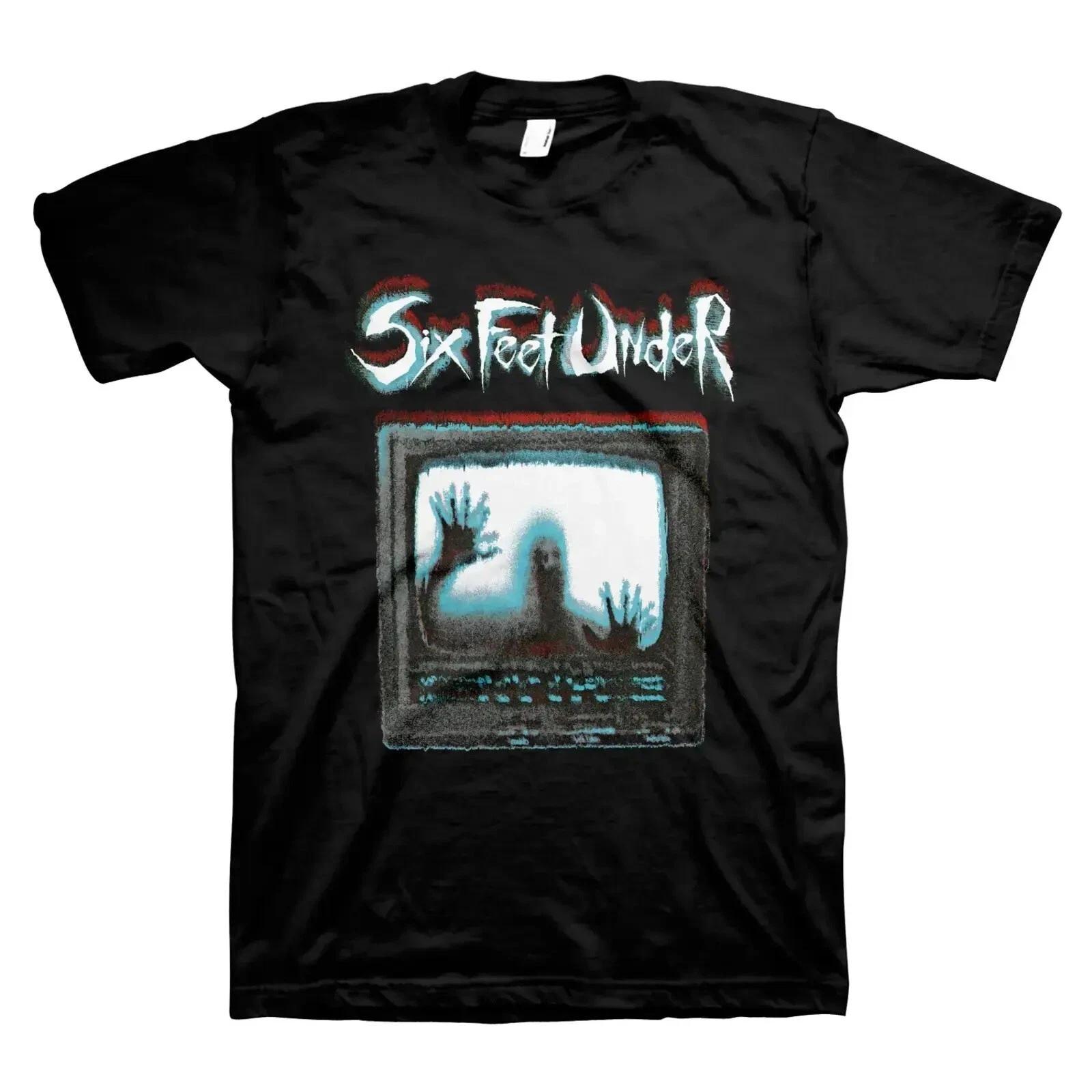 SIX FEET UNDER cd lgo TRAPPED Official SHIRT LRG New killing for revenge M