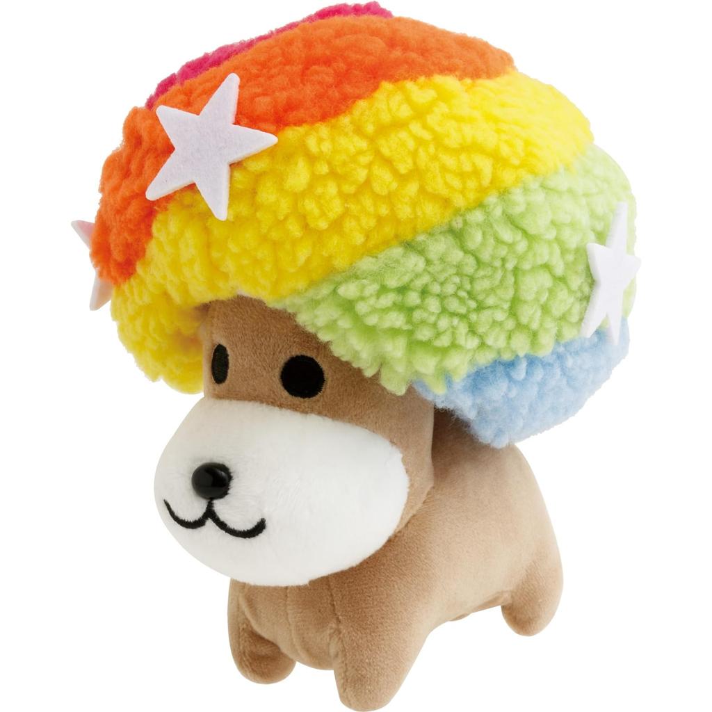 MO84901 Characters Friends of Those Days Plush Toy Afro Dog San-X