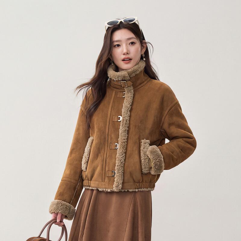 Cappotto Invernale di Peluche Vintage da Donna