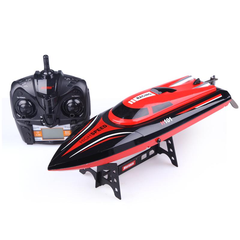 Tianke H101 Large Remotecontrol Ship Charging Highspeed Watercooled Remotecontrol Speedboat
