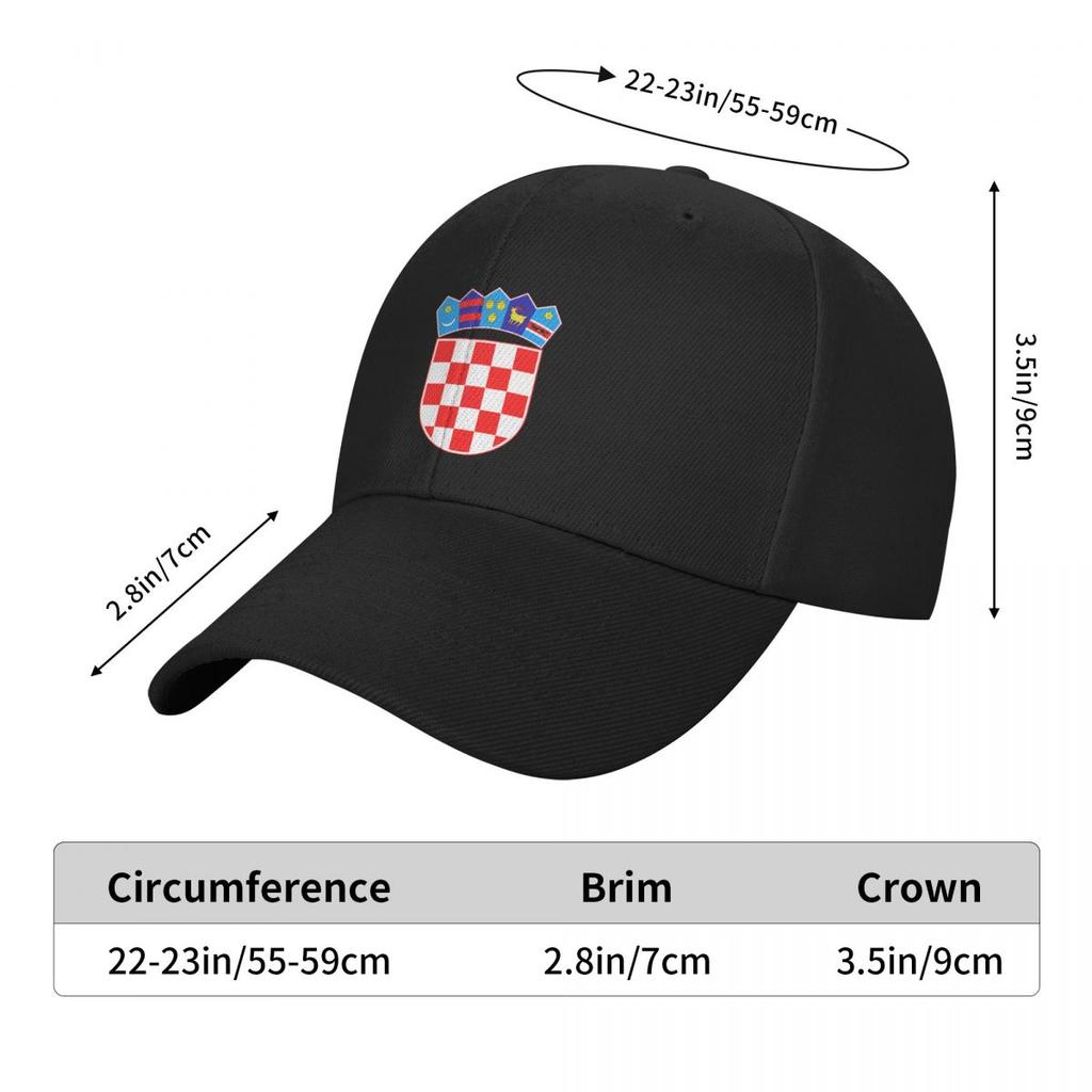 Croatia coat of arms Baseball Cap Kids Hat Horse Hat Snap Back Hat cute Hats Woman Men's