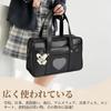 School Bag for High School Boston Student Large Synthetic Black [Euetik] Students, Girls, Bag, Bag, Capacity, Leather, Unisex,