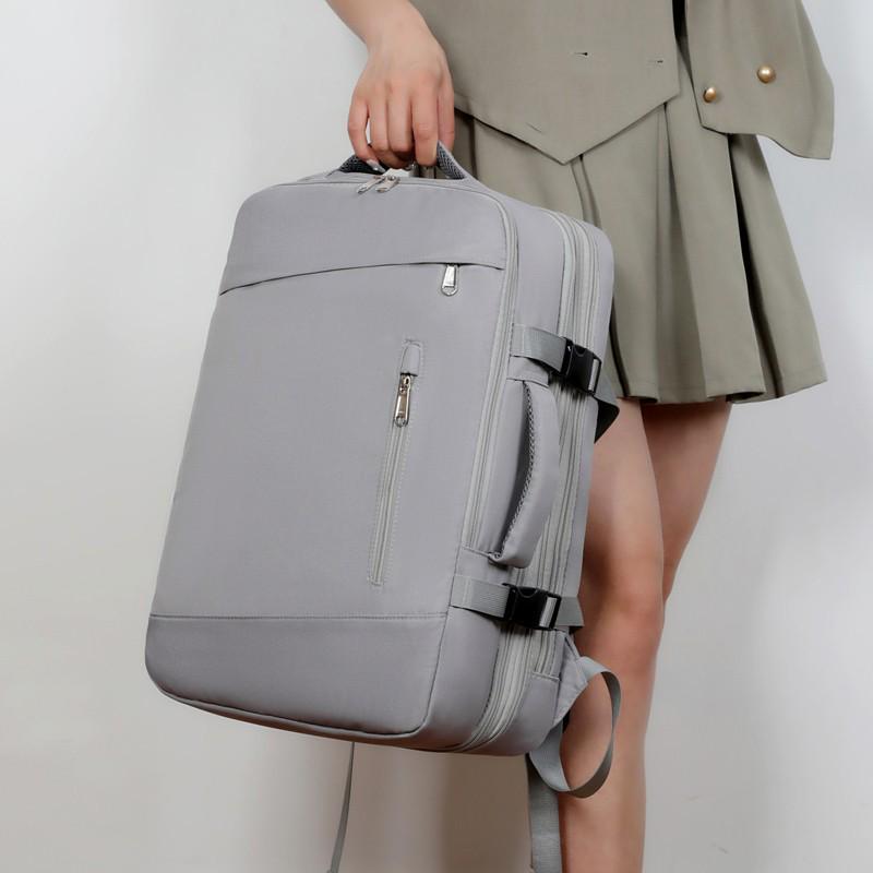 Rozszerzalny plecak o dużej pojemności z przegrodą suchą/mokrą na krótkie podróże służbowe i dojazdy do pracy na świeżym powietrzu