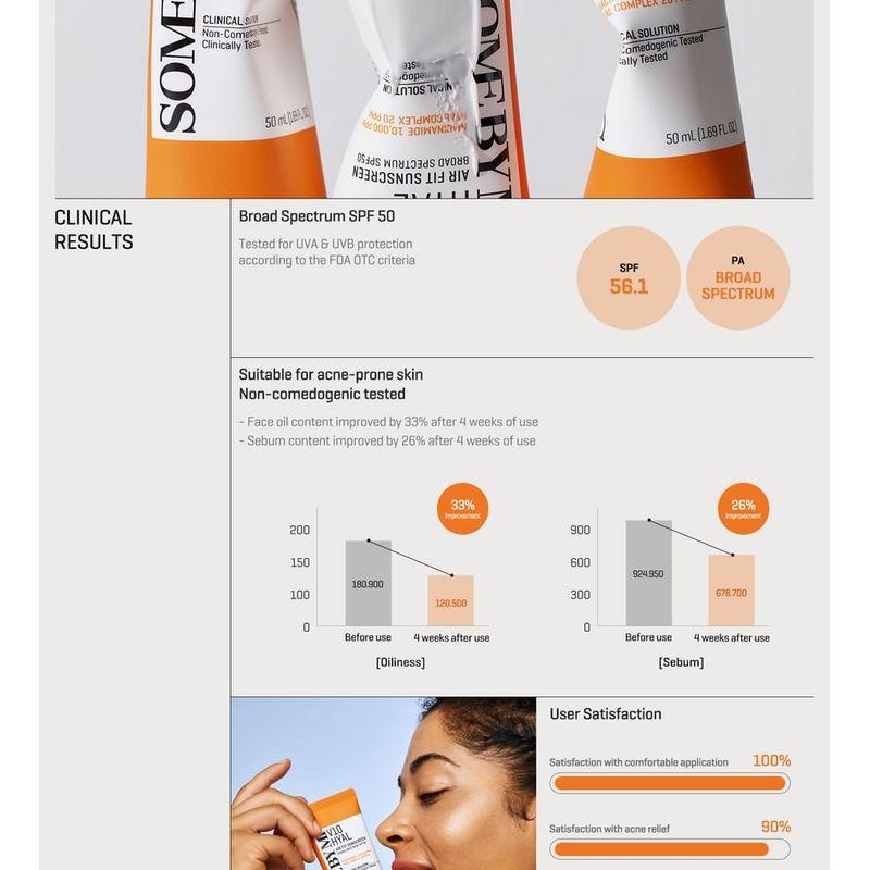 SOME BY MI - V10 Hyal Air Fit Sunscreen