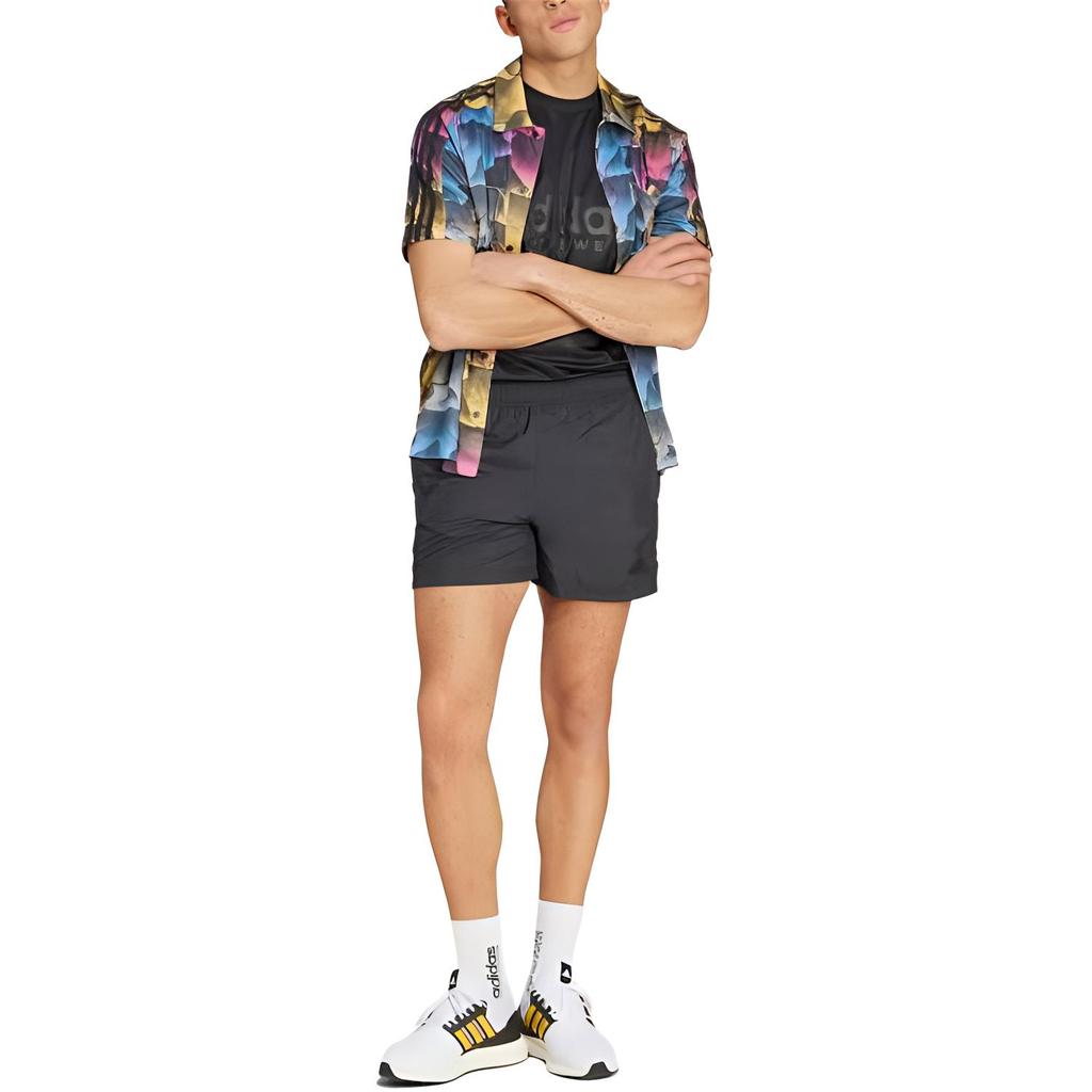 Adidas Tiro Allover Print Mesh Resort Shirt Men's Multicolor IP3784