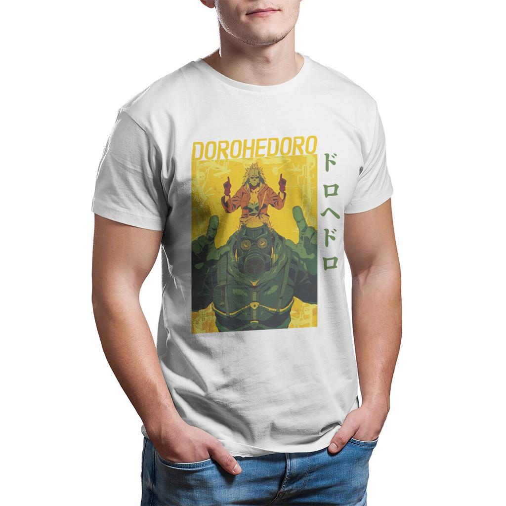 Dorohedoro Anime , Kaiman ,Q Hayashida Manga T Shirt  100% Cotton Printed Clothing Hipster Adult T-Shirt Plus Size