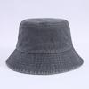 Retro Washed Fisherman Hat Simple Trendy Men and Women All-match Foldable Fashionable Cowboy Bucket Hat