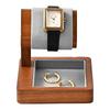 Oirlv Watch SM23606 Wooden Watch Compatible with Eligible Invoices Stand, (Gray), 1-Piece Stand, Portable, Display, Storage, Photography, Luxury,