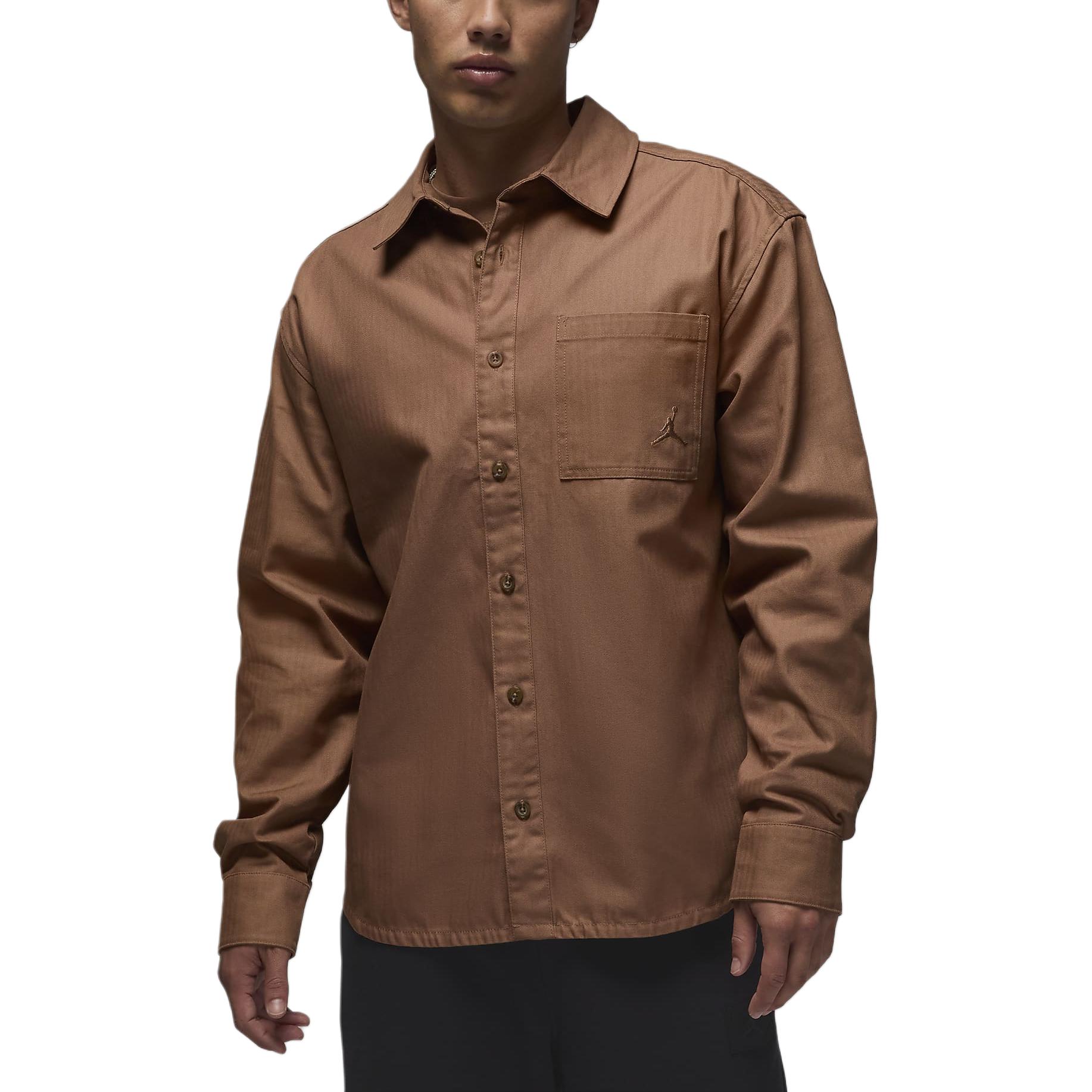 

Новая мужская рубашка на пуговицах JORDAN Essentials FV7446-223 L