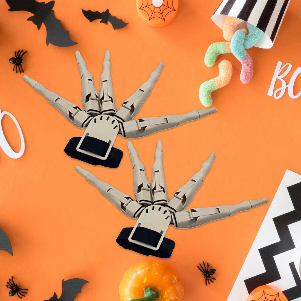 Artikulierte Skeletthände für Halloween-Feiern