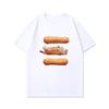 Classic Cute Cat Sandwich Meme T Shirt Women Harajuku Style Graphic Tee Fit Casual Short Sleeve Summer Top