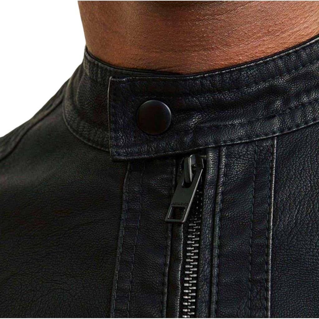 Jack And Jones Mens Warner Pocket Zipped Jacket