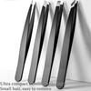 4Pieces Stainless Steel Tweezers for Women Facials Hair,Precisions Tweezers for Ingrown Hair Removal Eyebrow Tweezers