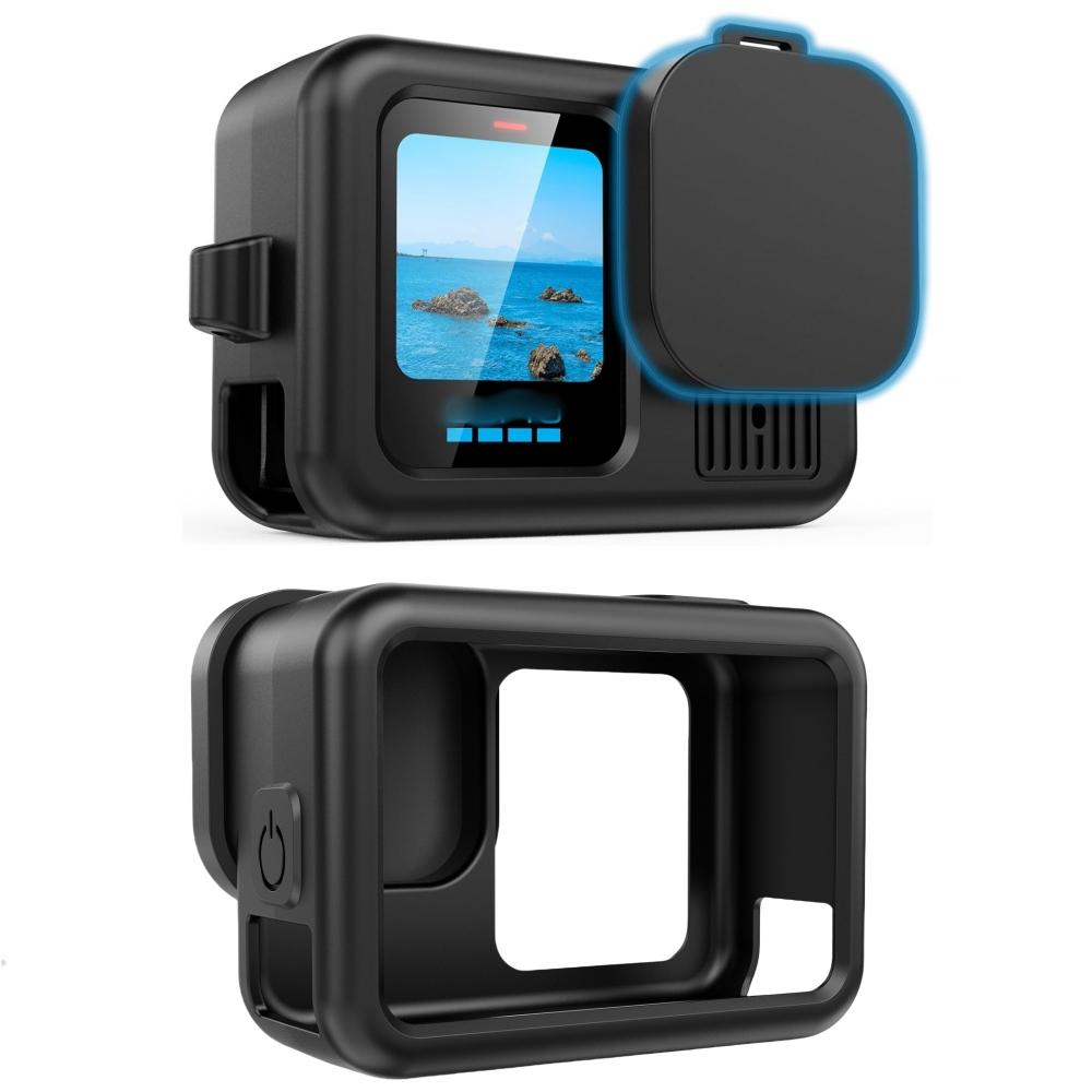 For Gopro Hero 13 Black Accessories Case Protective Housing Shell Protector Rubber Silicone Lens Cap Strap For Go Pro Hero13