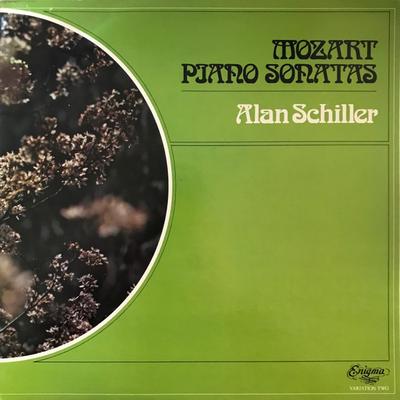 LP Record ALLAN SCHILLER , WOLFGANG AMADEUS M - Piano Sonatas K23527 Enigma Records 1979 UK Classical Used
