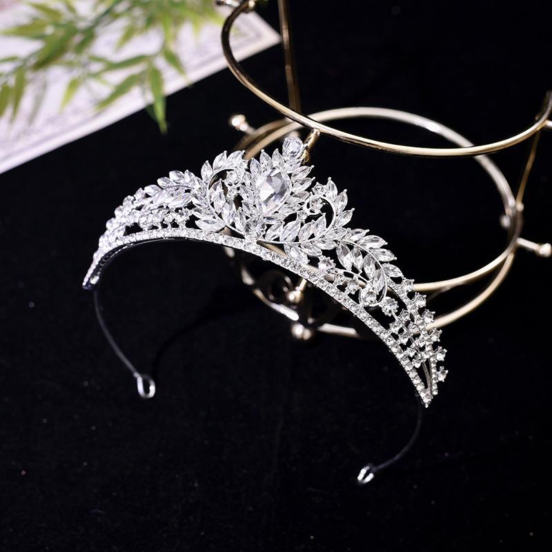 

New Style Wedding Birthday Crown Tiara Forest Alloy Diamond Headband Bridal Crown Wedding Accessories