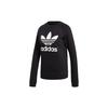 (WMNS) Originals Logo Sports Sweatshirt Black Women's DV2612