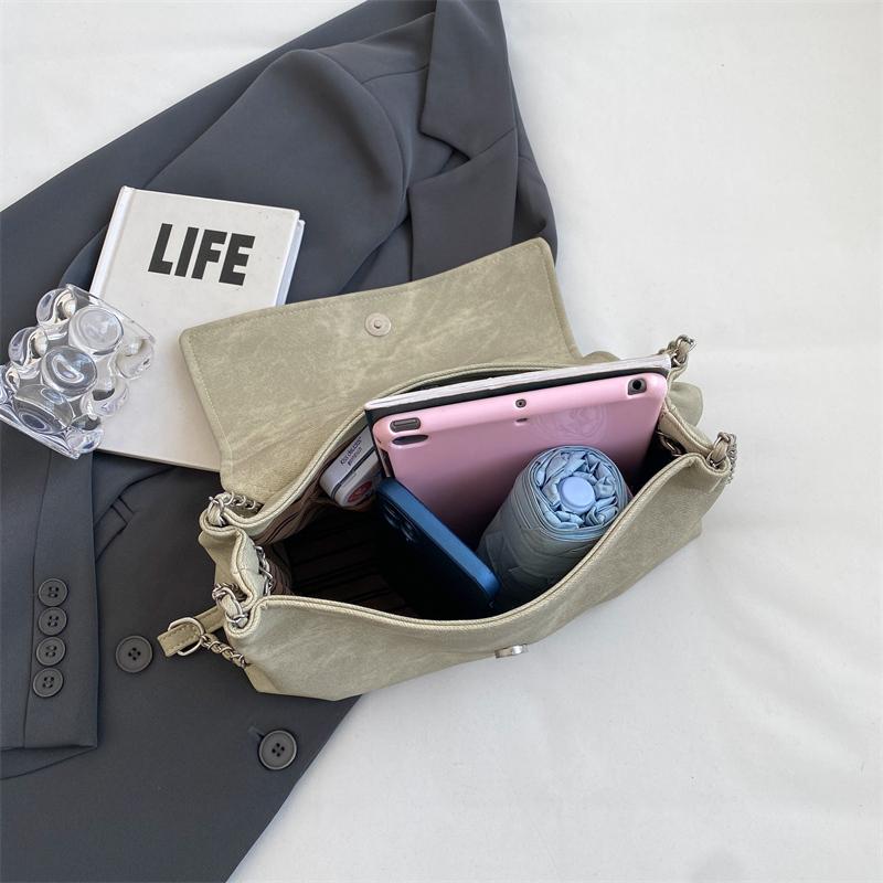 Retro Chian Leather Shoulder Bags for Women Simple Tote Bag 2024 Winter Crossbody Bag Lady Travel Vintage Handbags