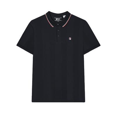 Polo Shirts Men's Legend Blue Polo Collar Thin Straight Fit F11M421123FNV