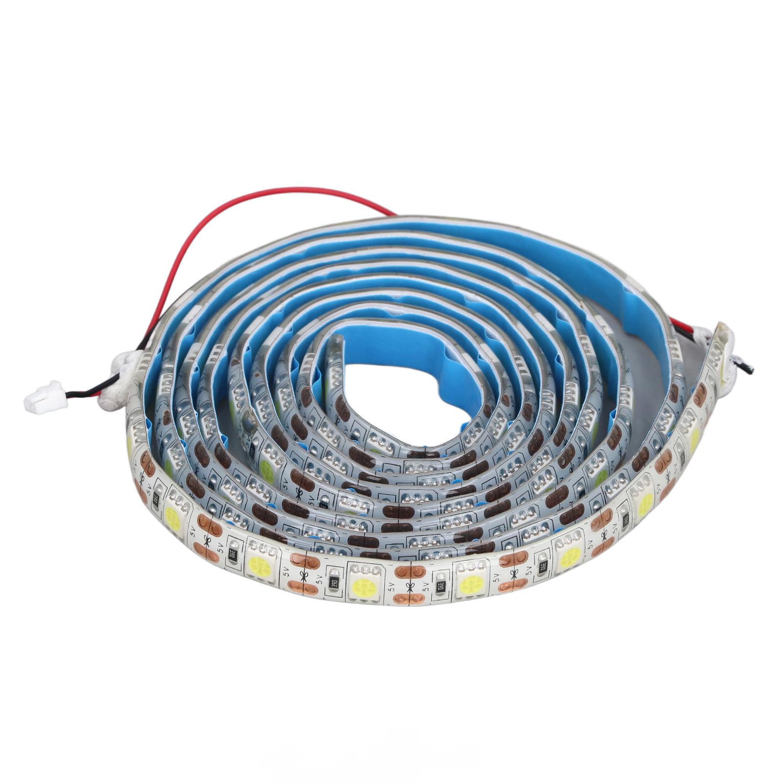 

Светодиодная лента 1,5 м холодный белый свет IP44 водонепроницаемое освещение DC5V для Bambu P1P P1S X1C 3D