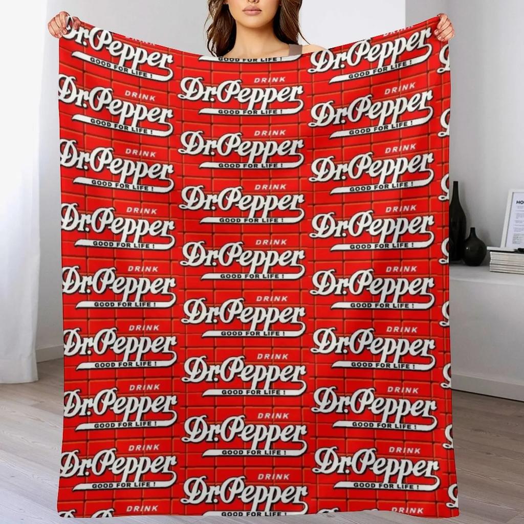 Dr Pepper - Good for Life! Throw Blanket Picnic Blanket Kid'S Blanket Beach Blanket Winter bed blankets