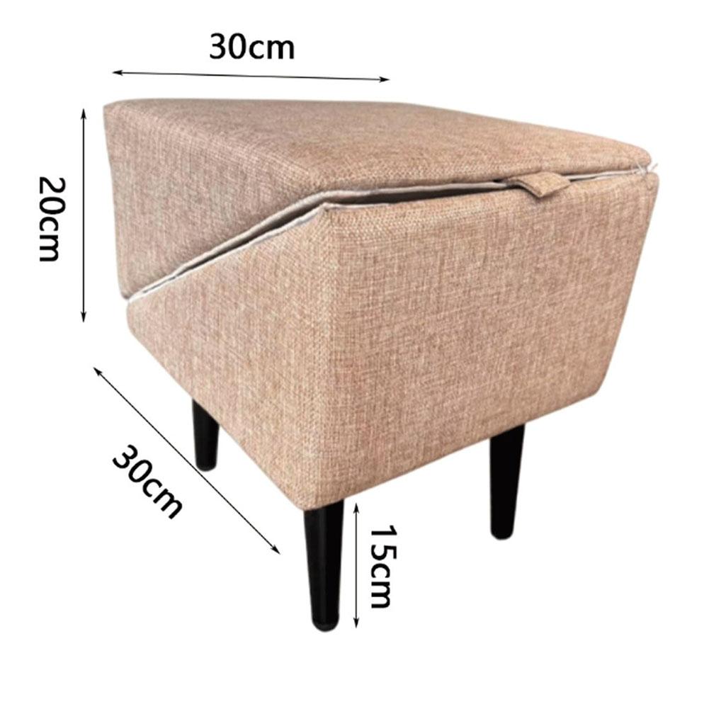 Foldable Dog Ramp with Footrest Stool Non-Slip Dog Vehicle Stair 13.8" High Large Pet Step Stair for Bed and Couch Accessibility