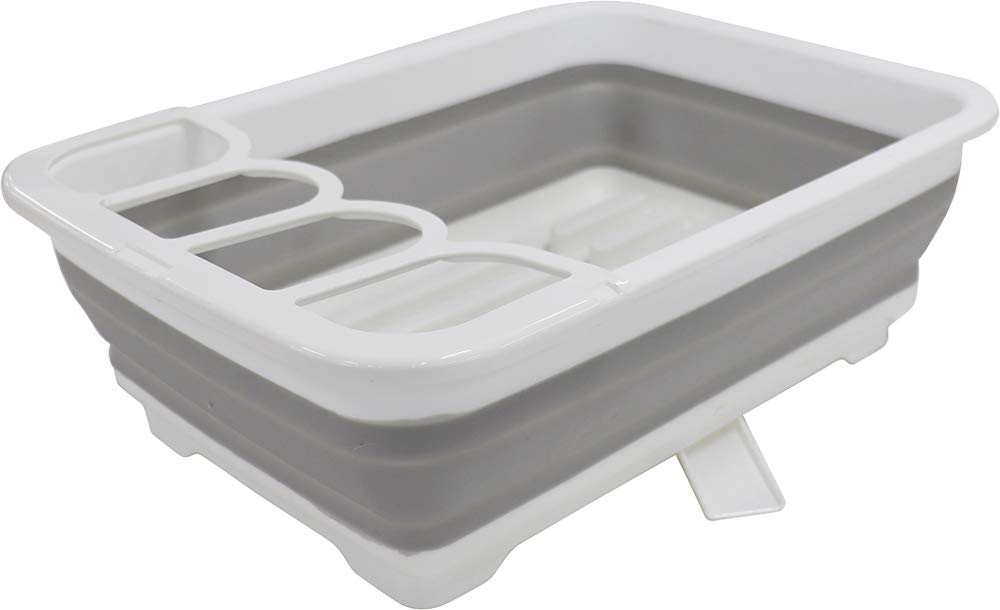 Tamahashi Days Drainable Dish Drainer X X Cm Foldable Drain Nozzle Included Space Saving Dish Drying Space Saving Dish Drainer 37.2 27.5 12.3 DS-08