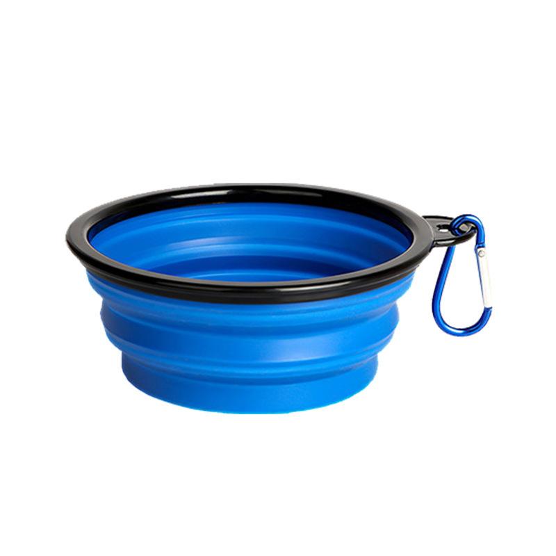 Ciotola Pieghevole per Animali Domestici, Ciotola per Animali, Tpe Viaggio Outdoor Acqua Potabile Portatile Ciotola per Cani, Ciotola Telescopica
