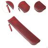 PU Leather Pencil Holder Sleeve Bag Cosmetic Wear Resistant for Birthday Gifts 7.8x1.7inch