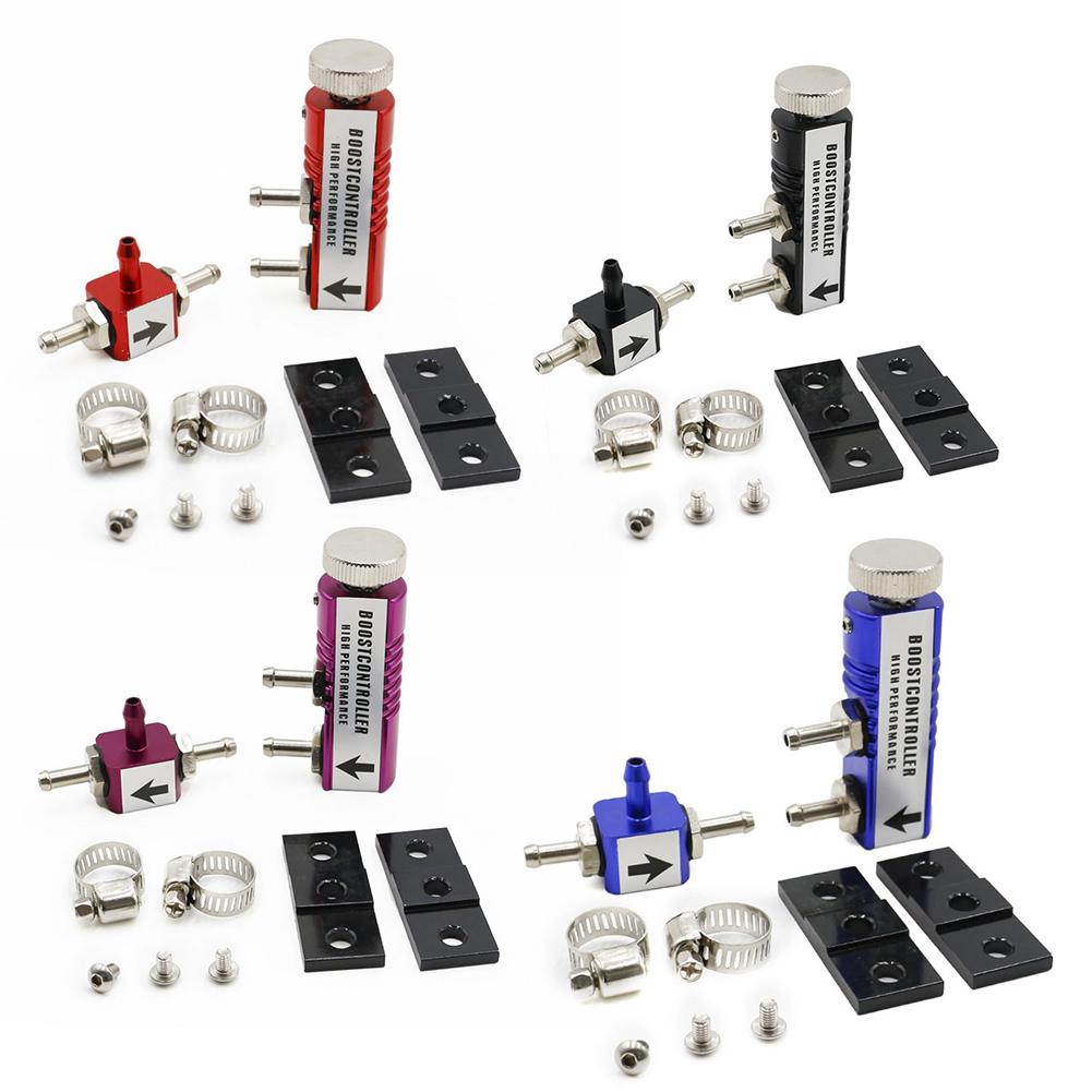 Adjustable Turbo Boost Controller Manual Kit 1 to 30 PSI with In Cabin Boost Control CNC Aluminum for Cars and Trucks