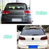4Pcs Car Rear TailLight Light Eyelid Trim For Volkswagen VW Golf 6 MK6 GTI R 2008 2009 2010 2011 2012 2013 Tail Light Eyebrow