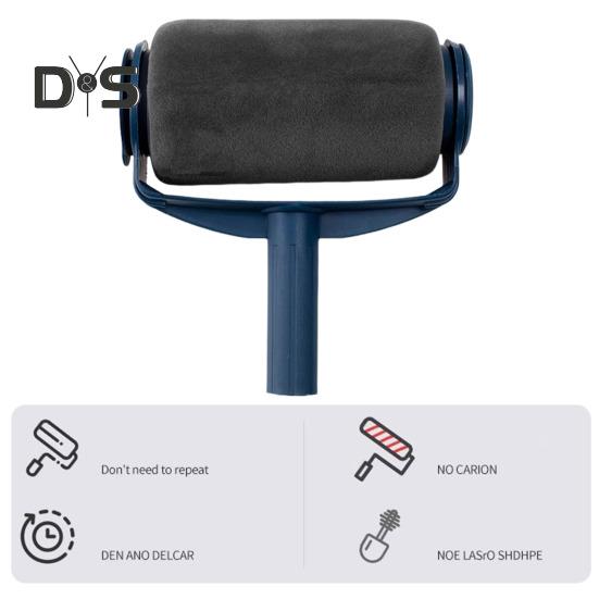 Refillable Paint Roller Brush Large Capacity Professional Home Decorating House Painting Roller Living Room Kitchen Bedroom Wall Painting Repair