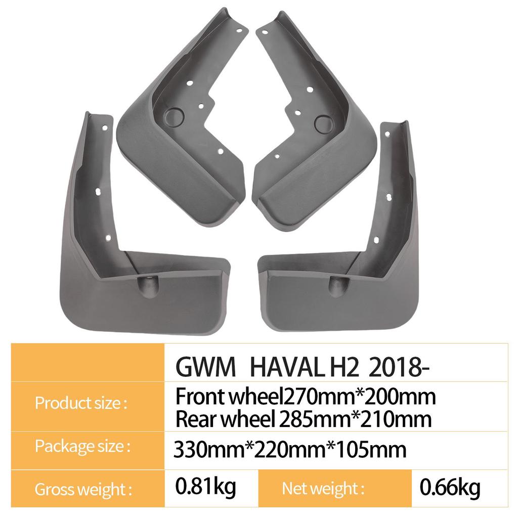 Kompatibles Schmutzblech für Great Wall Haval H2 Black Label 2018