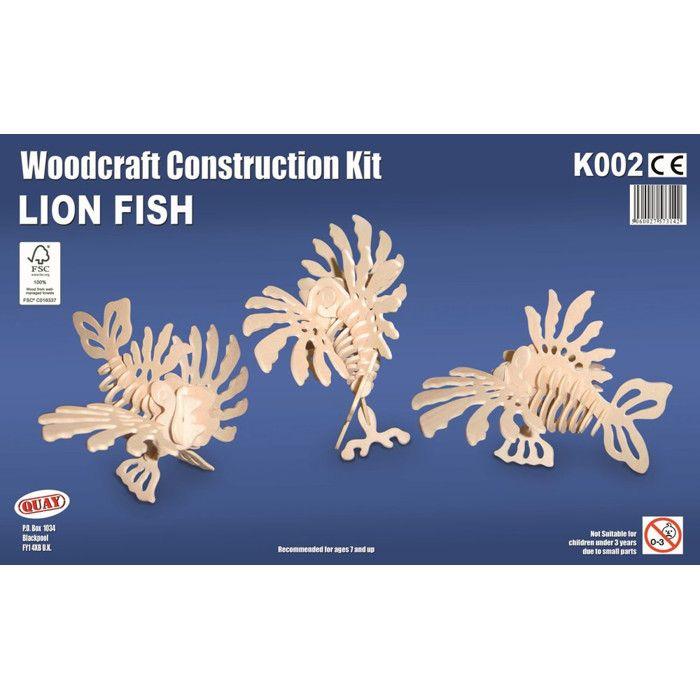 Maquette en bois Poisson (rascasse)