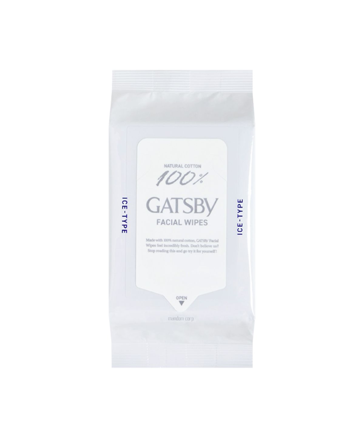 [Large Size] Gatsby Facial Paper Ice Type 42 Sheets