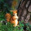 Creative Craft Resin Squirrel Figurine Decoration Funny Squirrel Sculpture Statue Animal Collectible Figurines