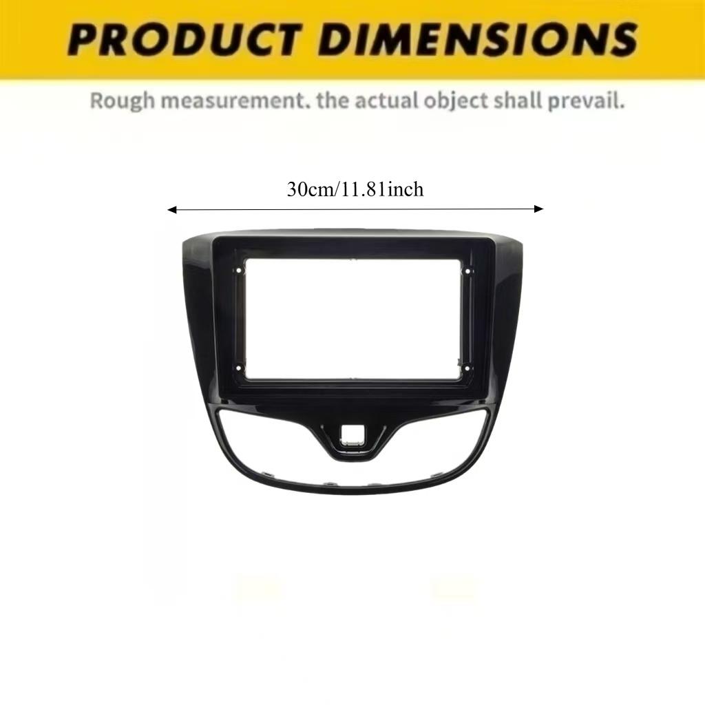 Per Opel KARL per VINFAST FADIL 2017 Cornice Pannello Cruscotto Auto 9 Pollici Pannello Decorativo Montaggio Accessori Interni Auto
