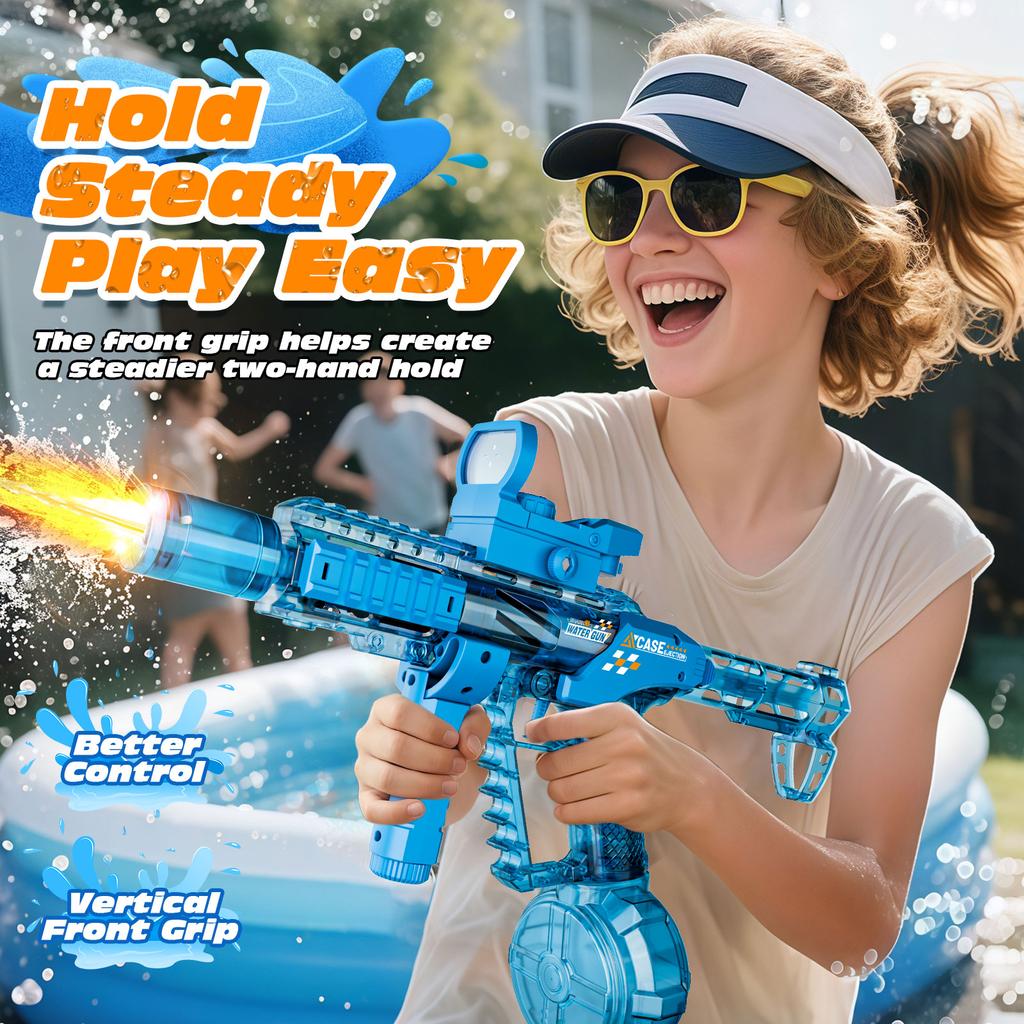 Electric Water Gun for Kids, Large Capacity Automatic Water Guns Toys for Summer Outdoor Beach Pool Party