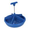  Feeding Bowl Plastic High Capacity Wear Resistant Easy To Clean Livestock Feeder Bowl for Farm