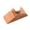Sandpaper Clamp Block with Wood Body and Metal Thumb Screw for Flat Sanding, Hand Finishing and DIY Repair Work