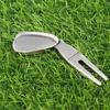 Golfs Balls Pickers Bending Golfs Green Divot Fork Curved Spit Golfs Balls Pickers Green Pitch Mark Repair Tool Golfer