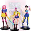 18cm Kpop Dämonenjäger Anime Kpop Girlgroup Cartoon Rumi Zoey Mira Actionfiguren PVC Figuren Modellpuppe Mädchen Spielzeug Geschenk