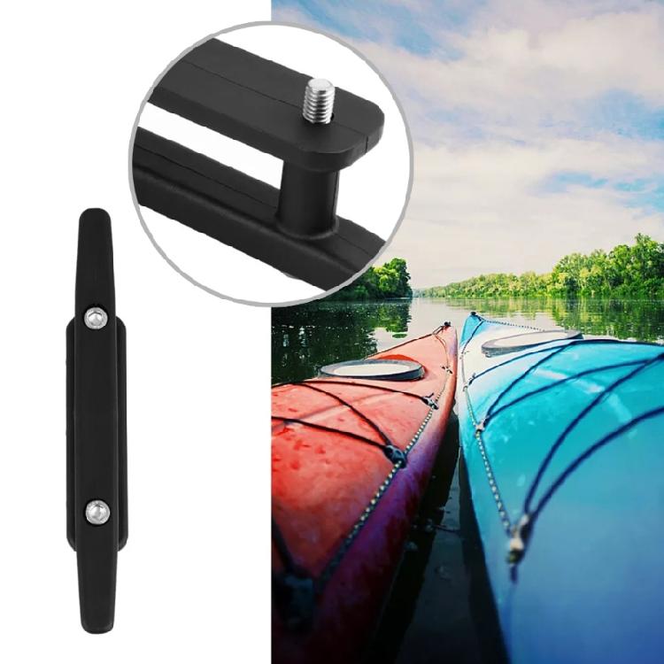2Pcs Deck Kayak Rope Rack Kayak Rope Frame Cleat Hardware Nylon Boats Kayak Canoes Cleat Fixed Stand Easily to Install