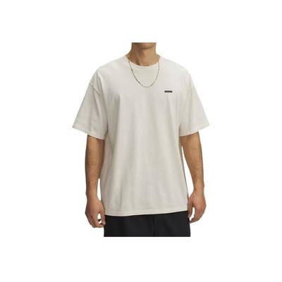 Heavyweight Logo Comfortable Soft Fashionable Solid Color Simple Short Sleeve T-Shirt Men T-Shirts White 1389147-279