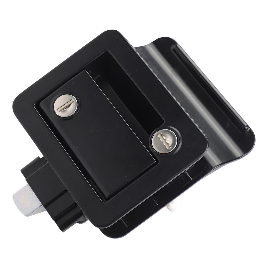 RV Door Lock Zinc Alloy Entry Door Latch Lock Replacement Kit with 4 Keys for Travel Trailer Campers RV Truck Cargo